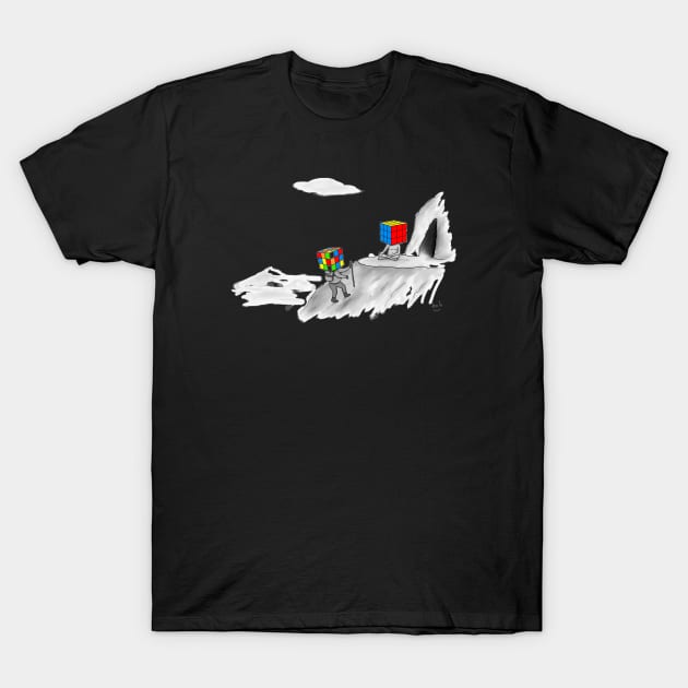 Rubiks Cube T-Shirt by bobeckstein